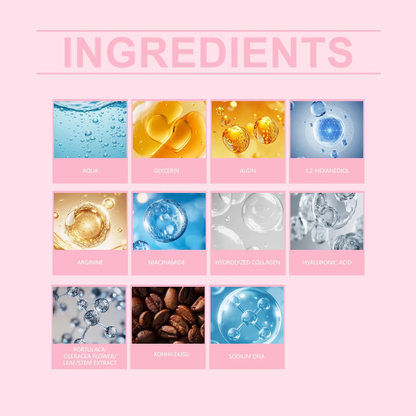 Instalift PDRN + Caffeine Hydrogel Eye Patches (Brightening & Depuffing Mask)