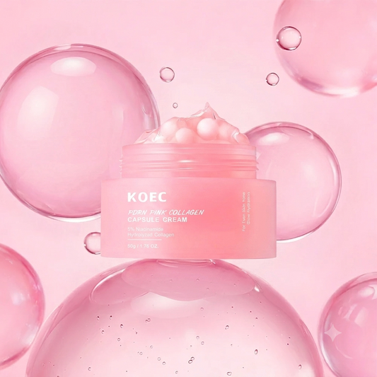 Pink Collagen Capsule Cream: Multi-Intensive Hydrating & Firming Moisturizer