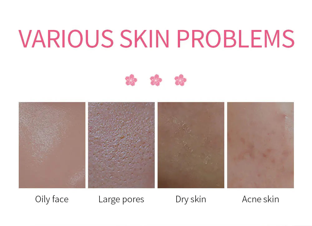 Japan Sakura Gentle Purifying Cleanser: Deep Pore & Oil Control