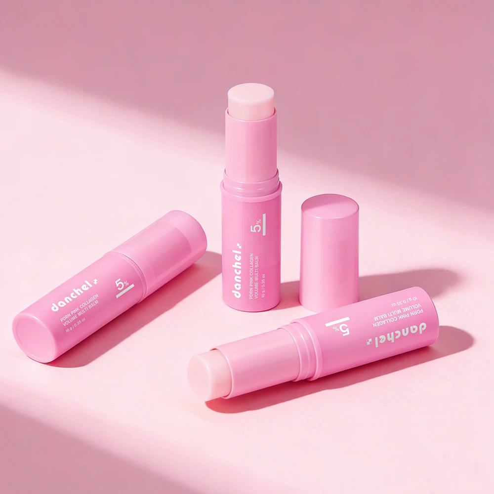 PDRN Pink Collagen Volume Multi Balm Stick | Deep Hydration & Glass Skin Glow