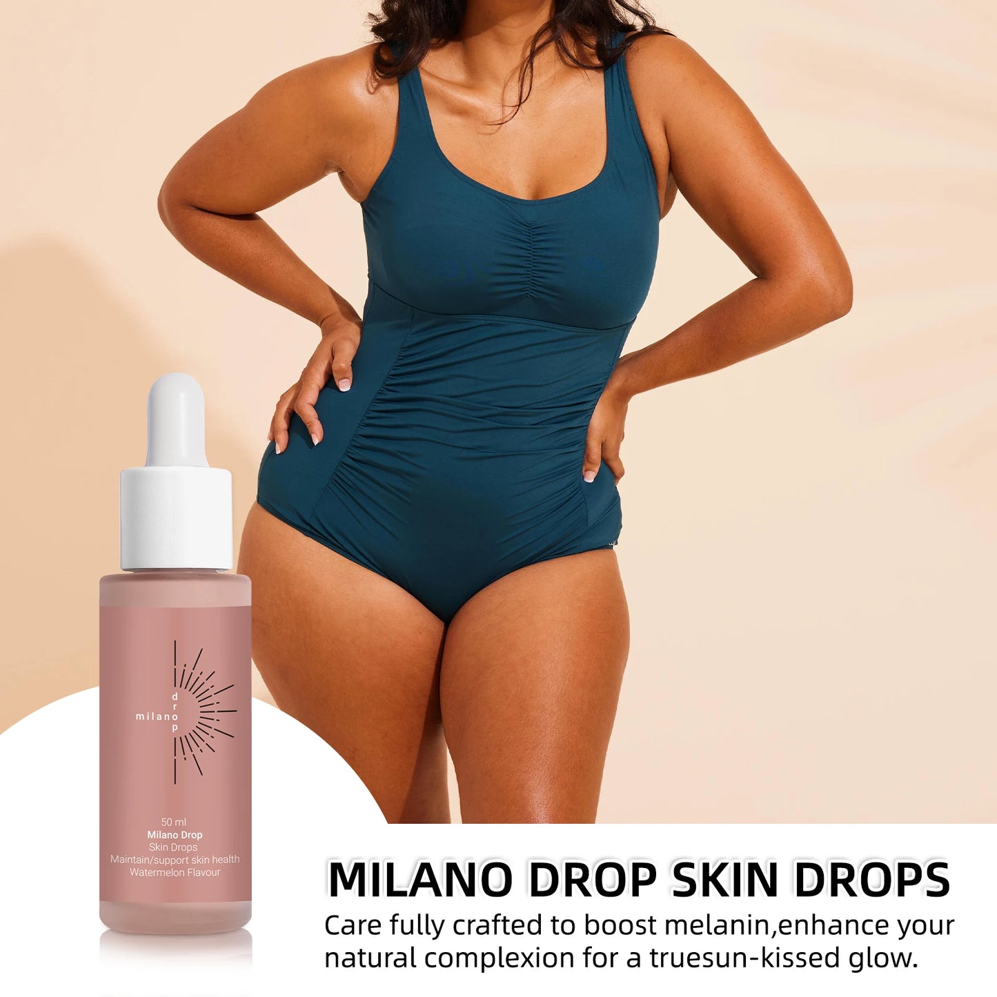 Lumibalm Labs Hydrating Self-Tanning Drops – Customizable Sunless Body & Face Tanner
