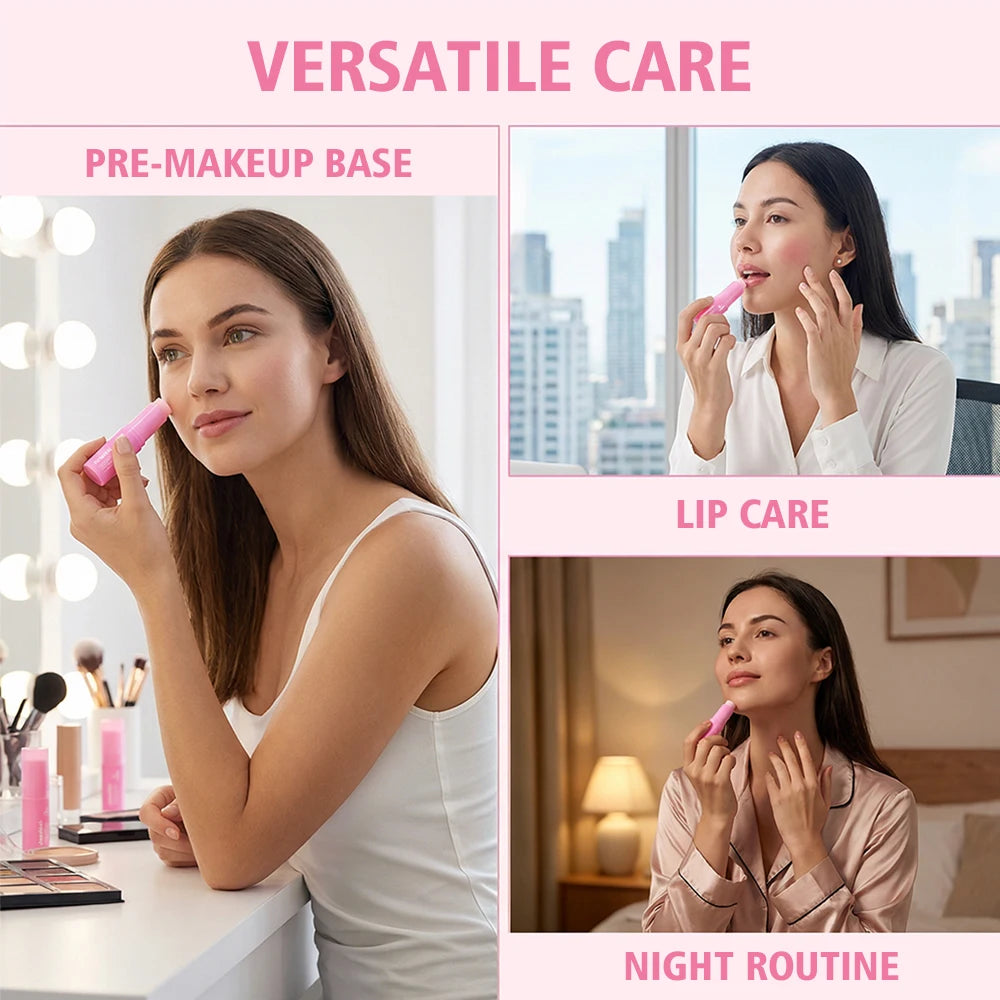 PDRN Pink Collagen Volume Multi Balm Stick | Deep Hydration & Glass Skin Glow