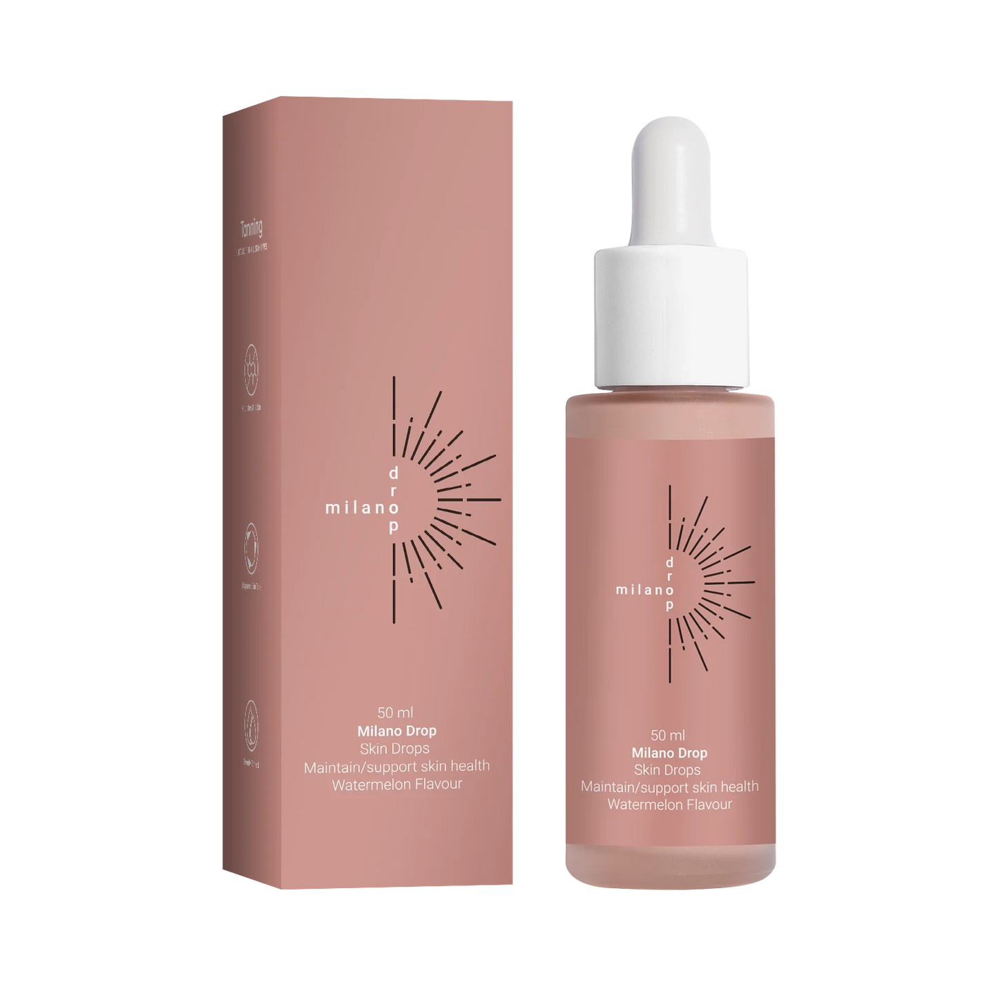 Lumibalm Labs Hydrating Self-Tanning Drops – Customizable Sunless Body & Face Tanner