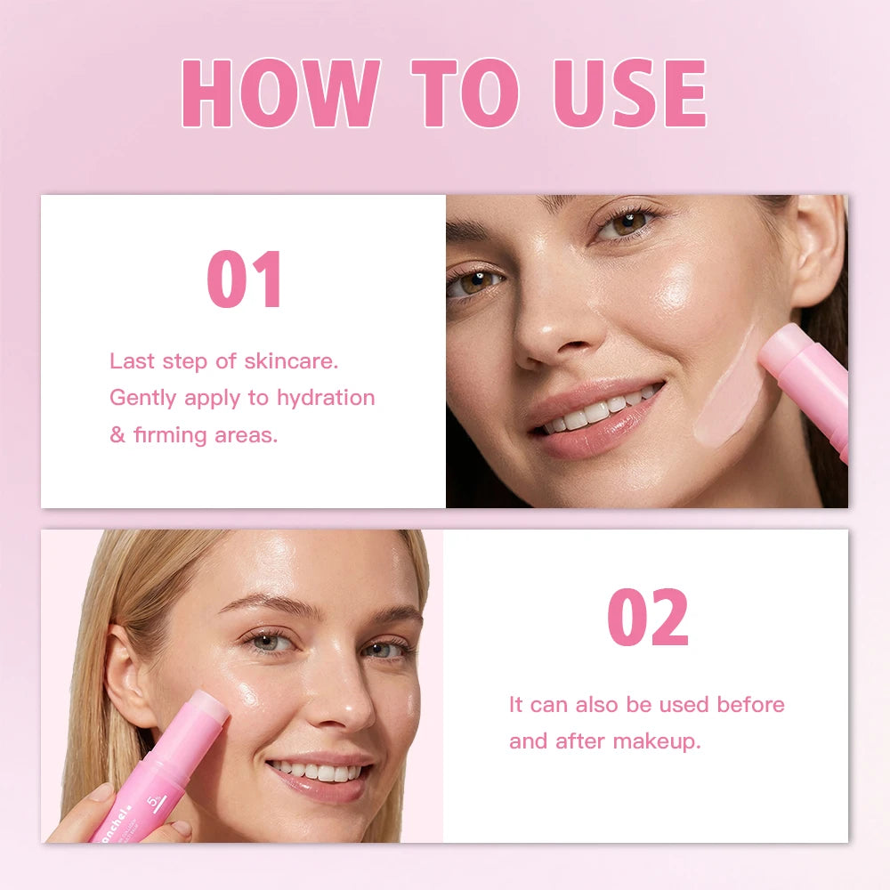 PDRN Pink Collagen Volume Multi Balm Stick | Deep Hydration & Glass Skin Glow