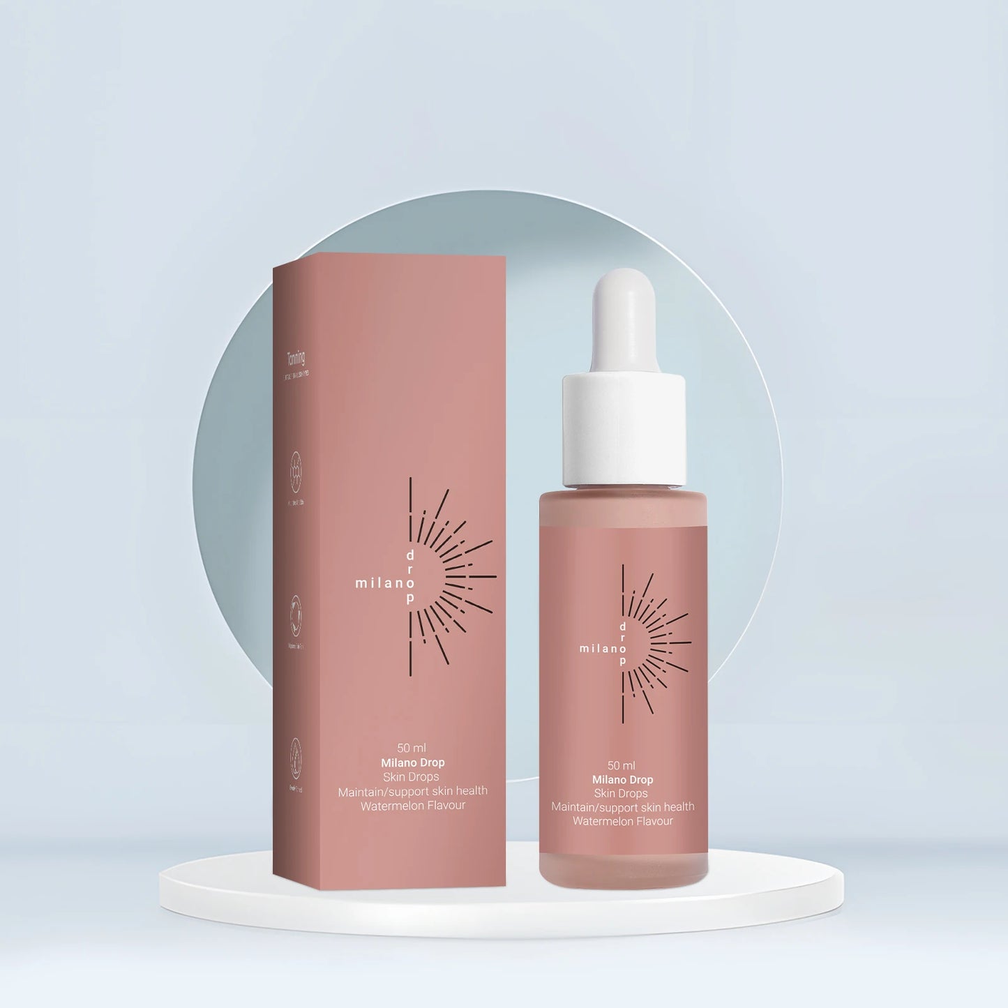 Lumibalm Labs Hydrating Self-Tanning Drops – Customizable Sunless Body & Face Tanner